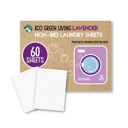 Eco Green Living non-bio laundry detergent sheets Lavender - 60 washes