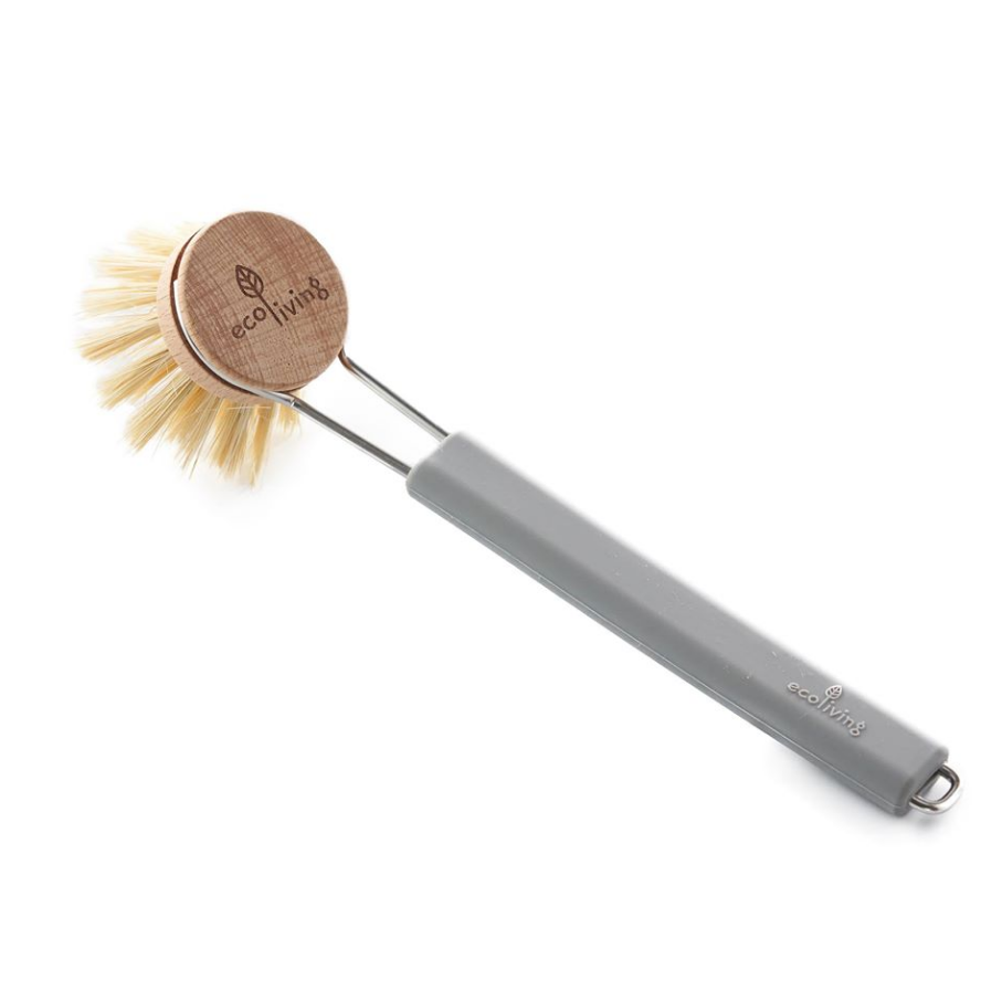 ecoLiving dish brush with replaceable head - Grey