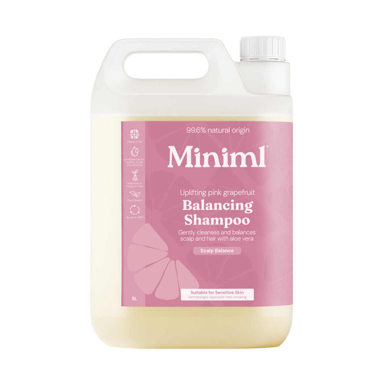 Miniml Balancing Shampoo - Uplifting Pink Grapefruit - Bulk Refill