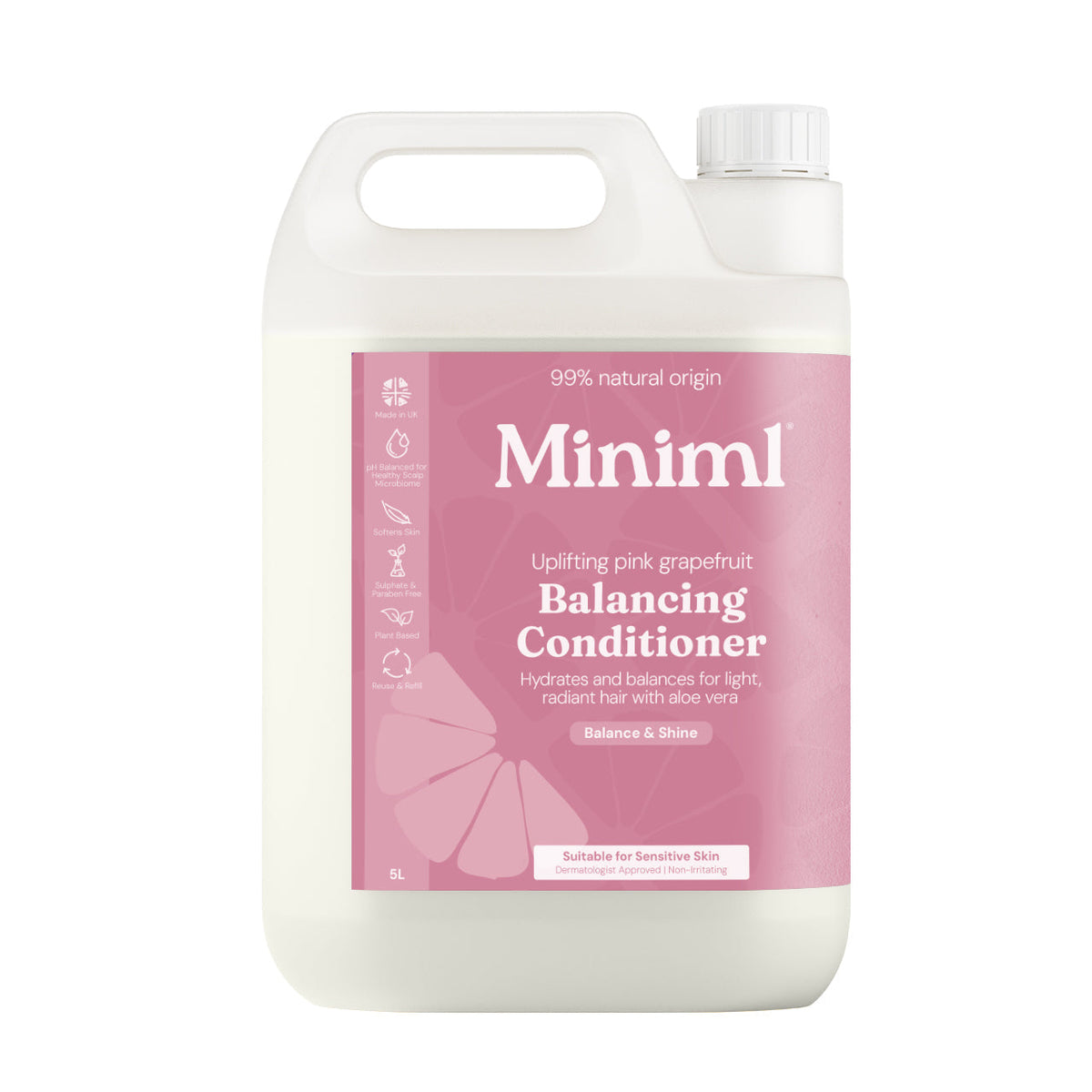 Miniml Balancing Conditioner - Uplifting Pink Grapefruit - Bulk Refill