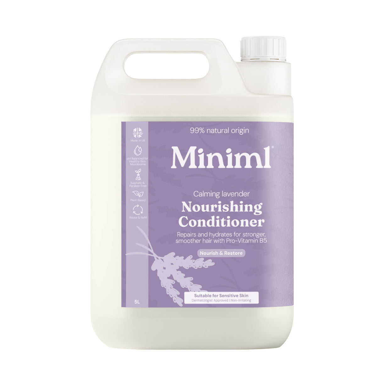 Miniml Nourishing Conditioner - Calming Lavender - Bulk Refill