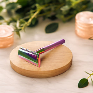Jungle Culture reusable safety razor - Rainbow