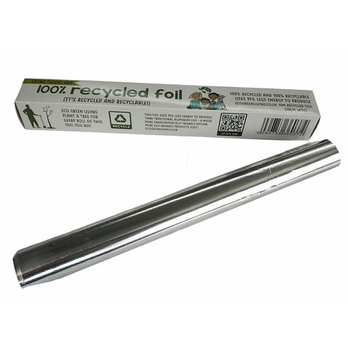 Eco Green Living 100% recycled aluminium foil 30cm x 10m