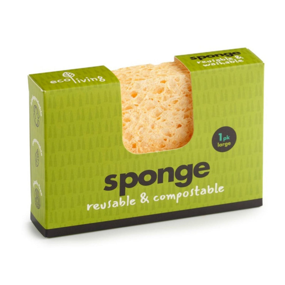 ecoLiving compostable UK sponge