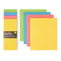 ecoLiving rainbow compostable sponge cloths 4 pack