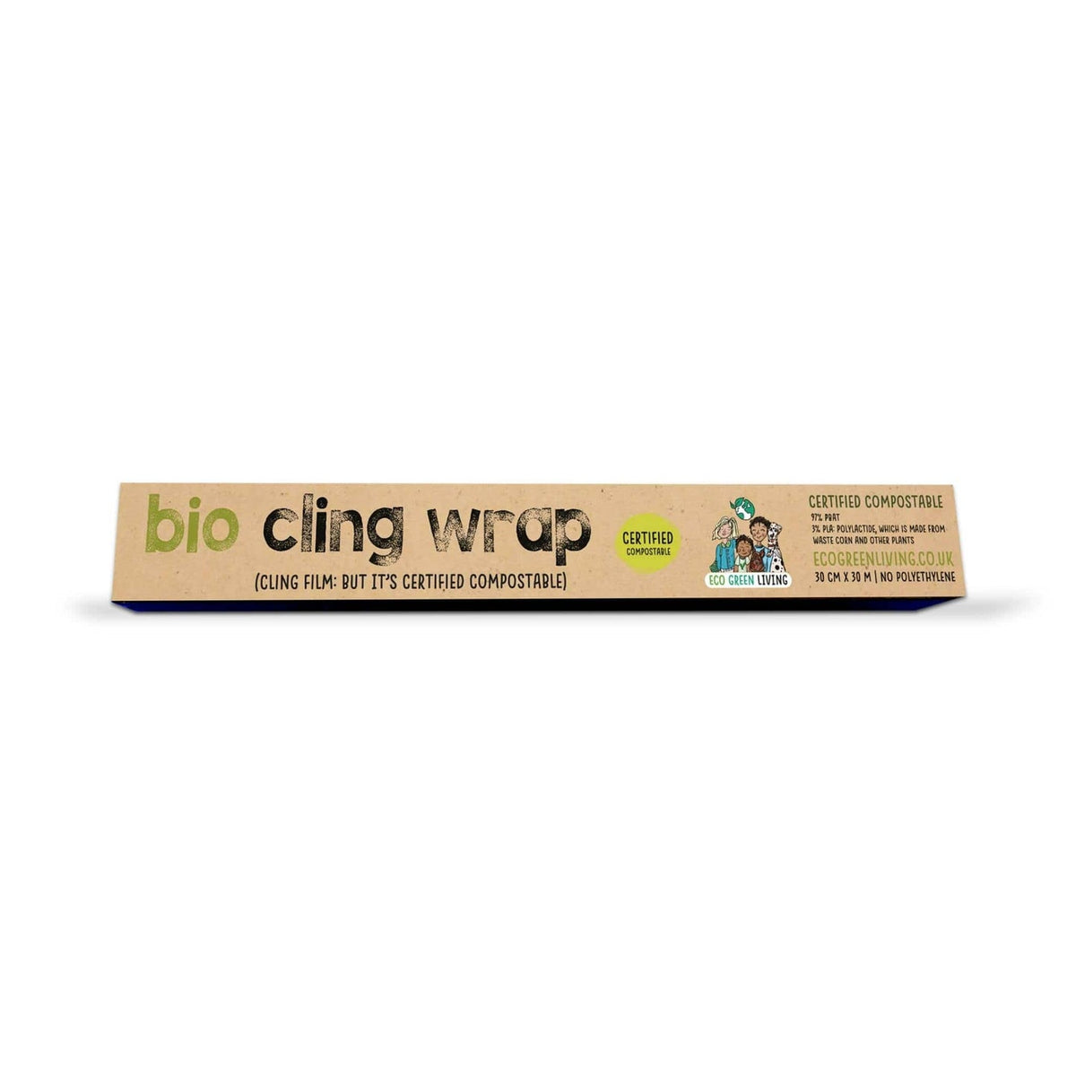 Eco Green Living compostable cling film 30cm x 30m