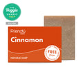 Friendly Soap Cinnamon natural soap bar and packaging