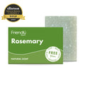 Friendly Soap Rosemary natural soap bar and packaging