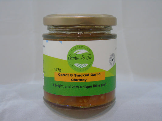 Garden to Jar Carrot and Smoked Garlic Chutney