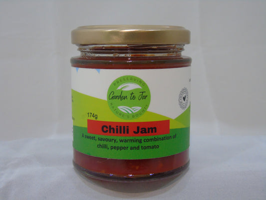 Garden to Jar Chilli Jam