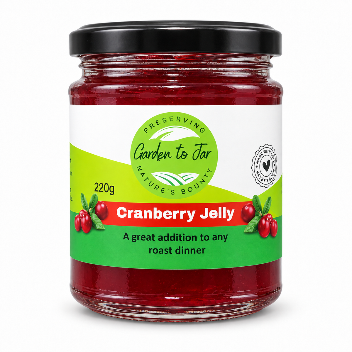 Garden to Jar Cranberry Jelly