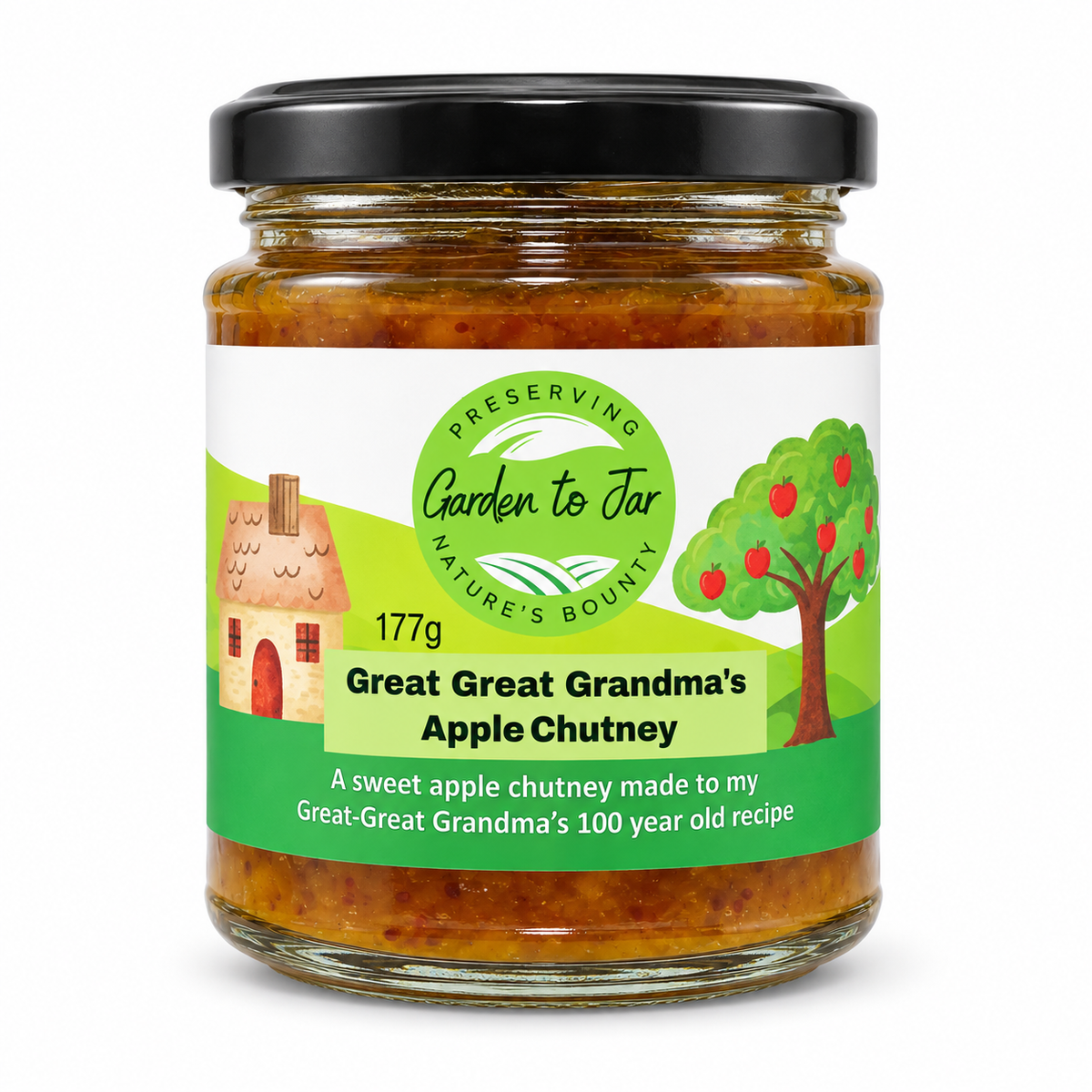 Garden to Jar Great Great Grandmas Apple Chutney