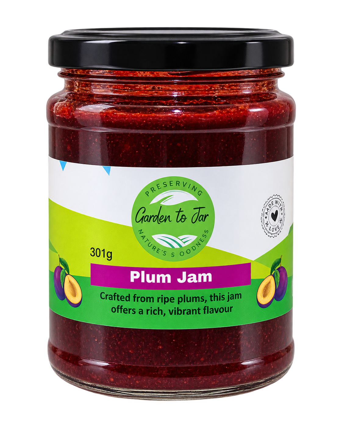 Garden to Jar Plum Jam