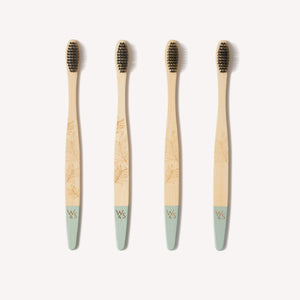 Wild & Stone adult bamboo toothbrushes - Medium bristles