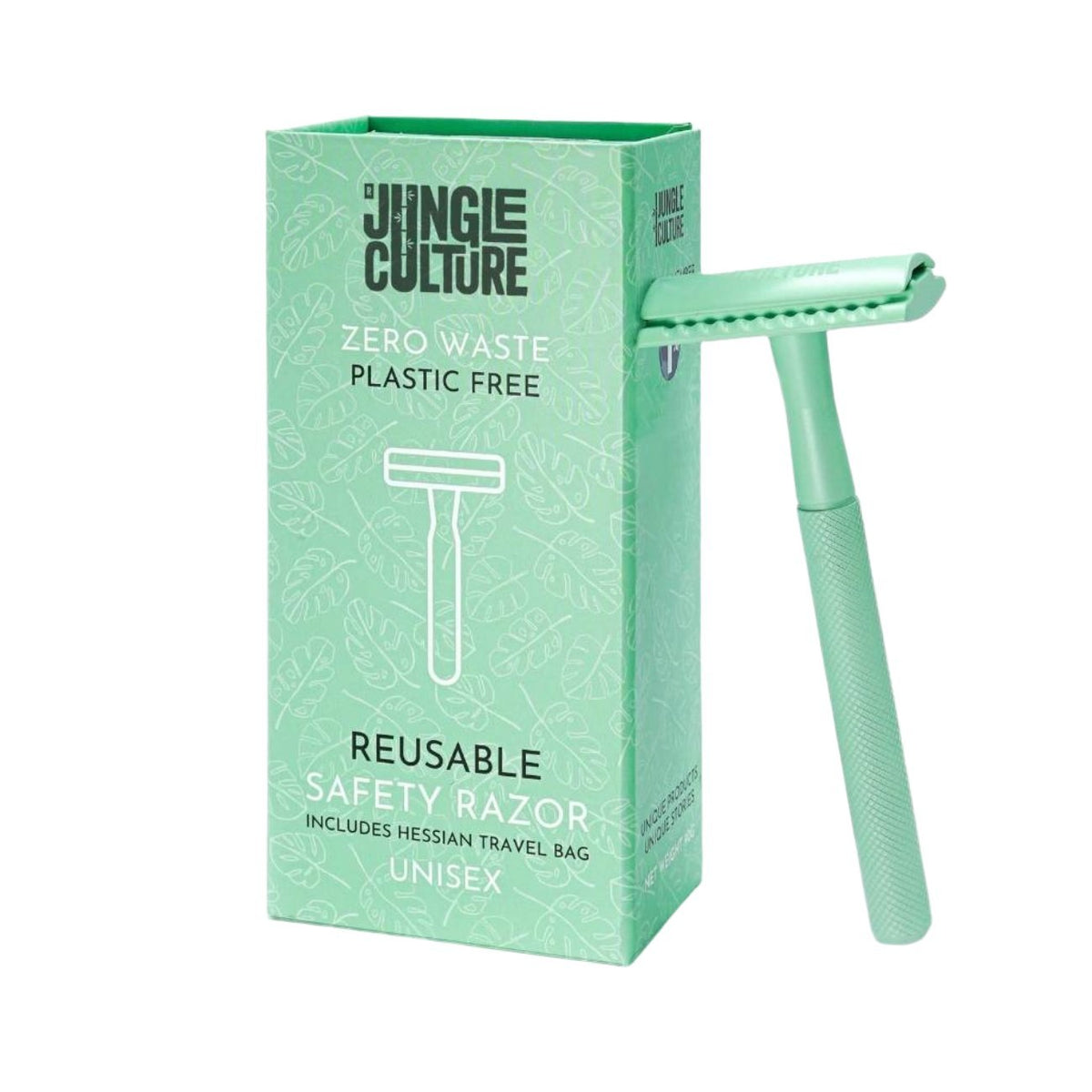 Jungle Culture reusable safety razor - Mint