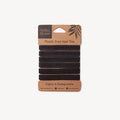Wild & Stone plastic-free hair ties - Black