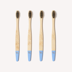 Wild & Stone adult bamboo toothbrushes - Firm bristles